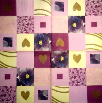 127 Stiefmütterchen, Violet - 2 ply - amscan - CS